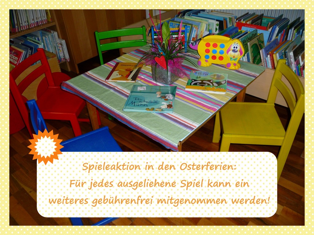 Spieleaktion Osterferien